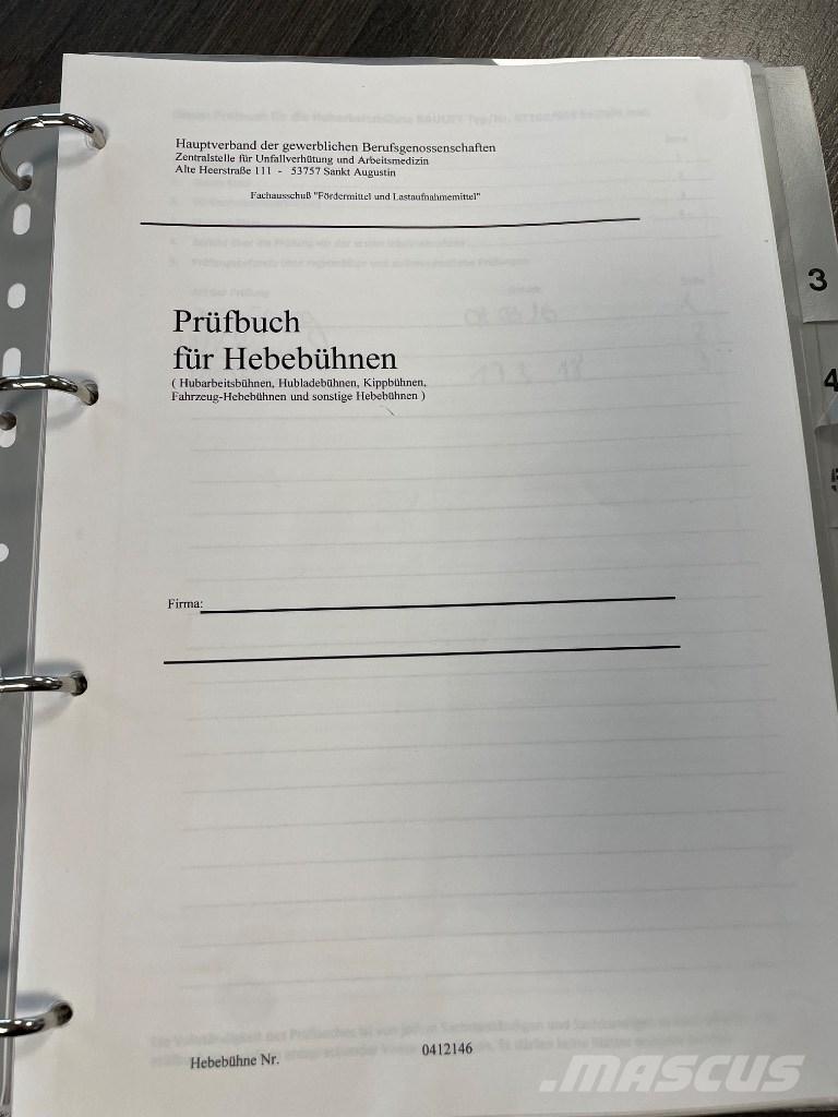 Bluelift SA 16 SOLD Kĺbové plošiny