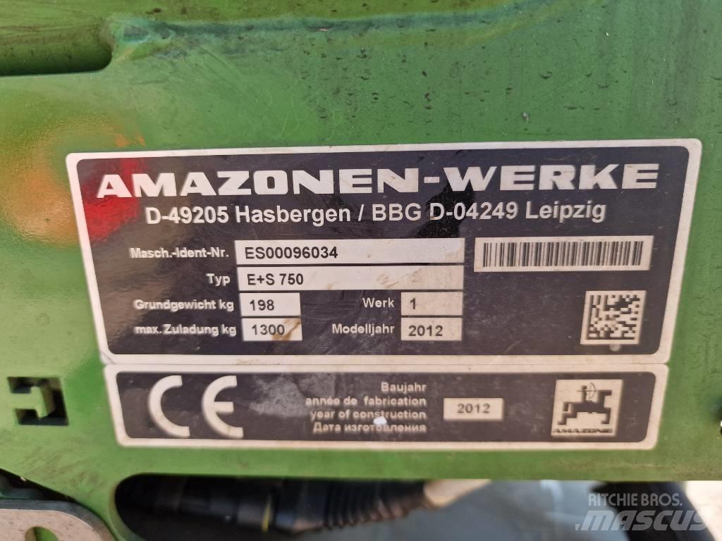 Amazone E+S 750 Posýpače soli a piesku
