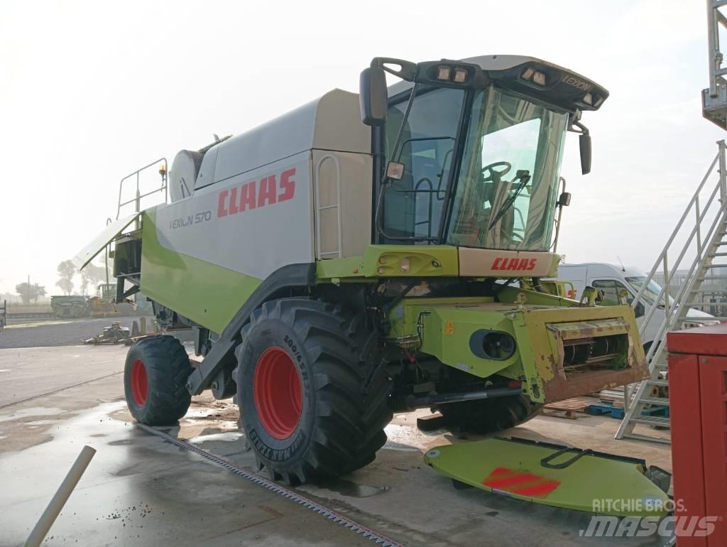 CLAAS Lexion 570 Kombinované zberacie stroje