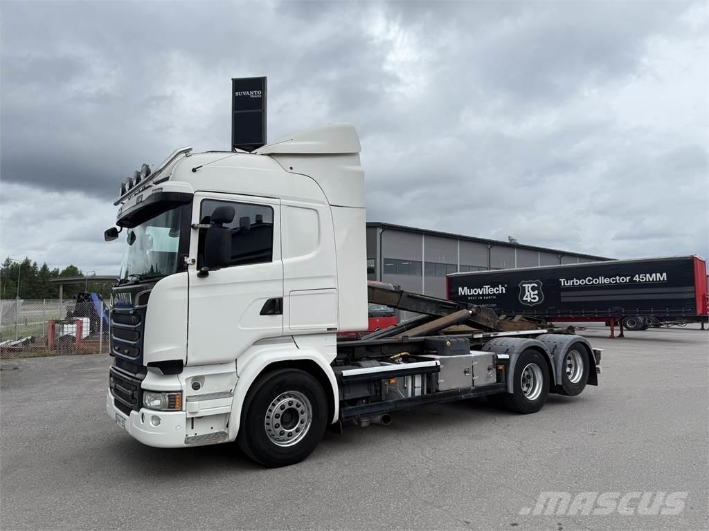 Scania R 520 6X2 Hákový nosič kontajnerov