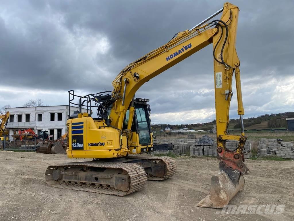 Komatsu PC 138 US Pásové rýpadlá