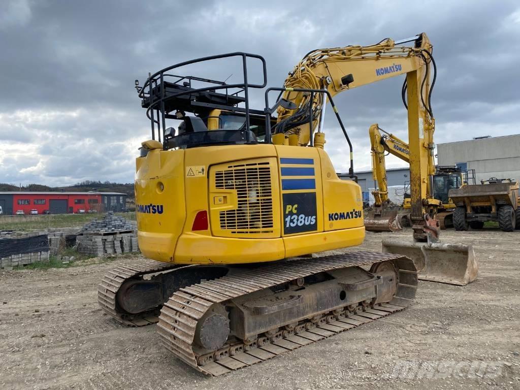 Komatsu PC 138 US Pásové rýpadlá