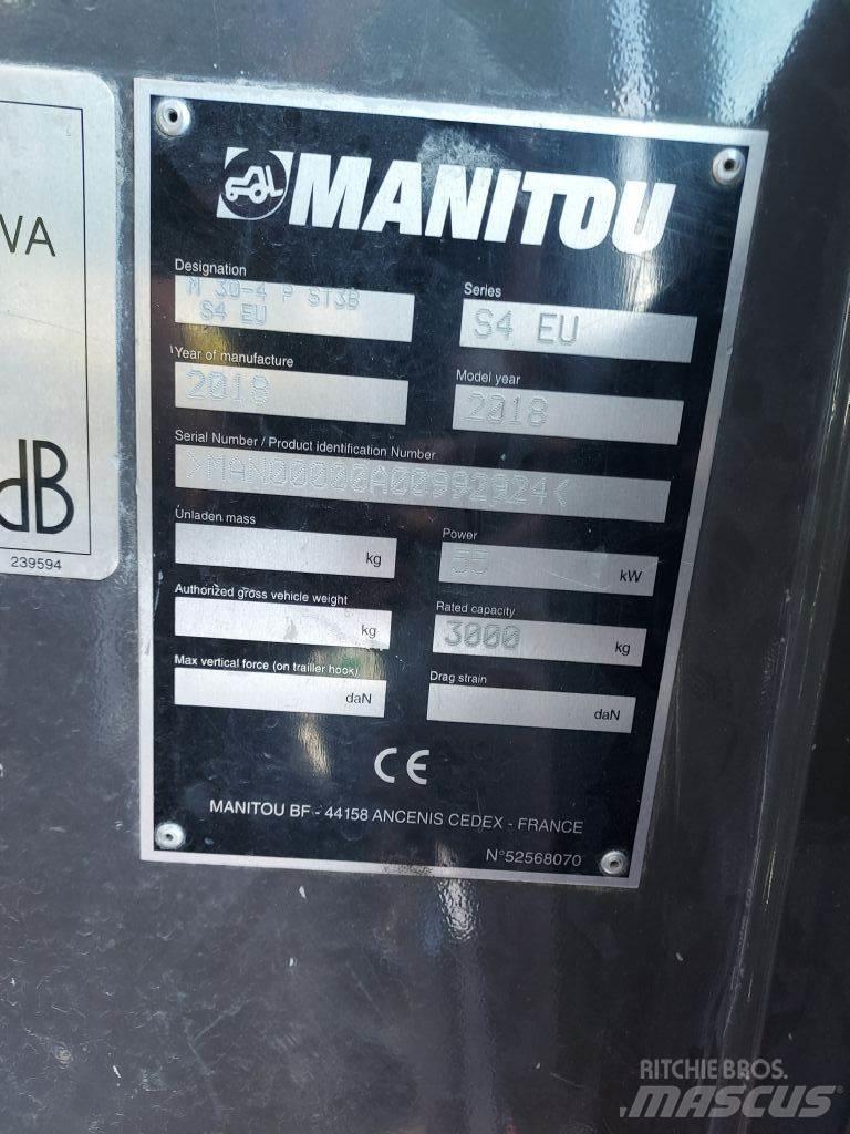 Manitou M 30.4 Terénne vysokozdvižné vozíky