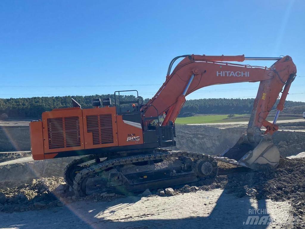 Hitachi ZX 890 Pásové rýpadlá