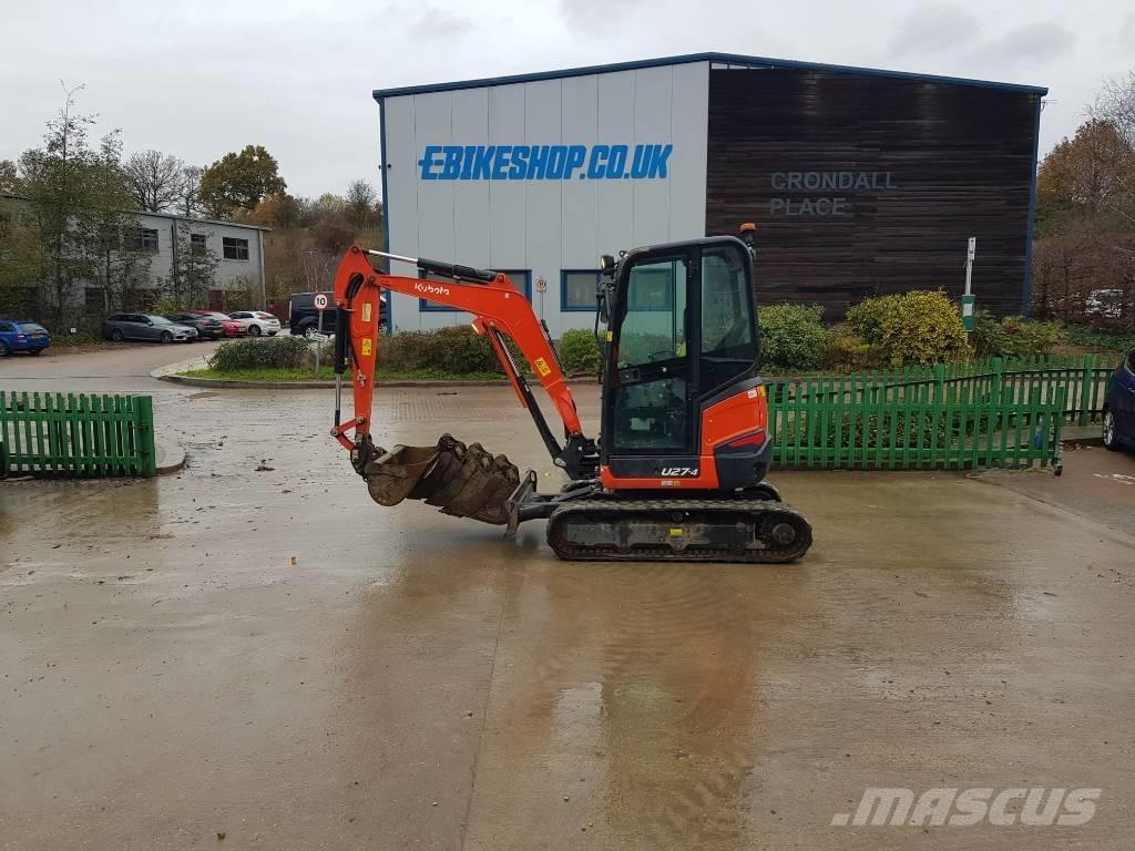Kubota U27-4 Mini rýpadlá < 7t