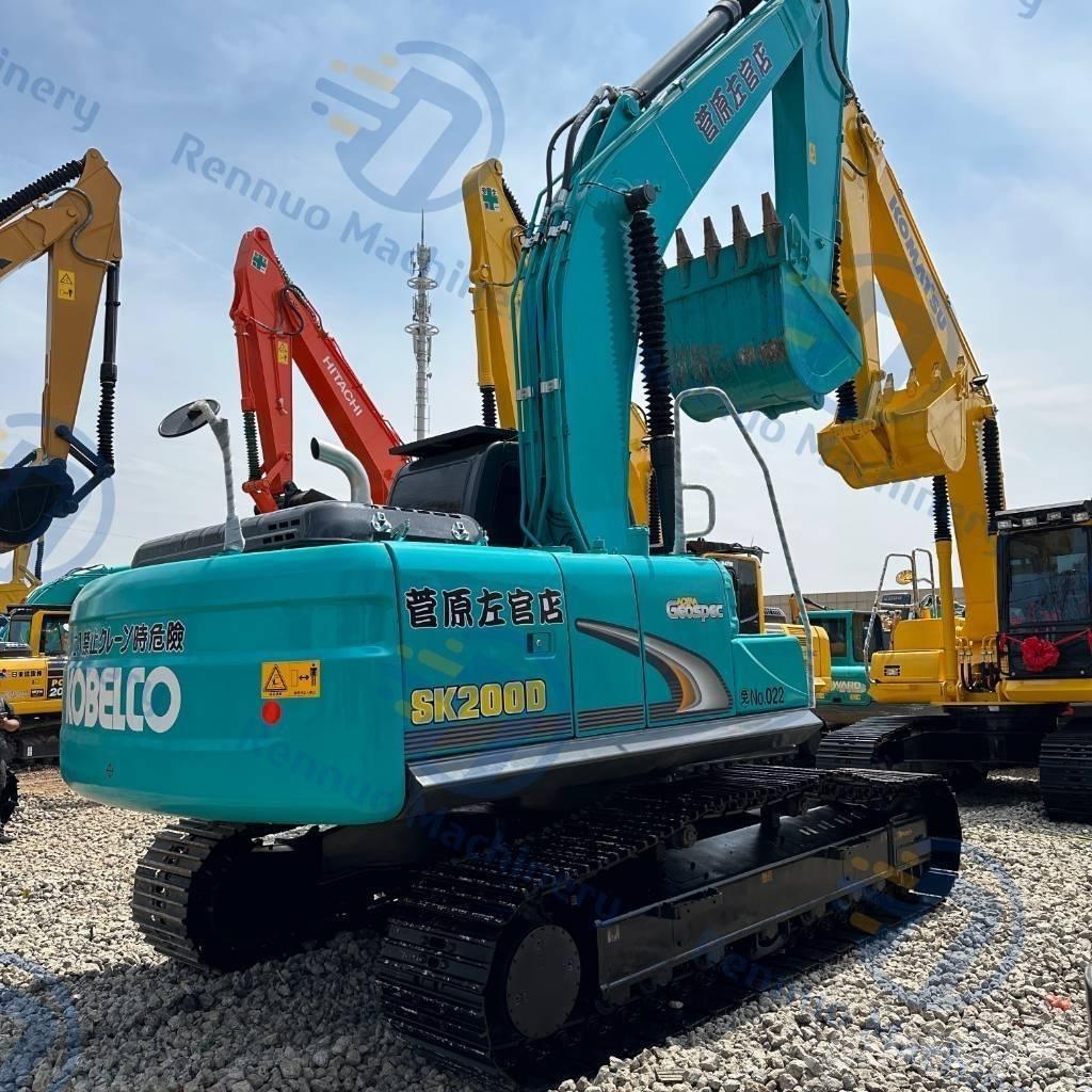 Kobelco SK 200 Pásové rýpadlá