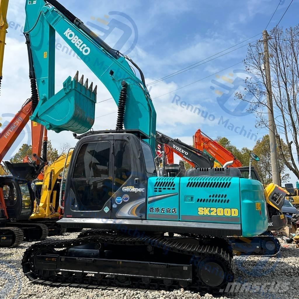 Kobelco SK 200 Pásové rýpadlá