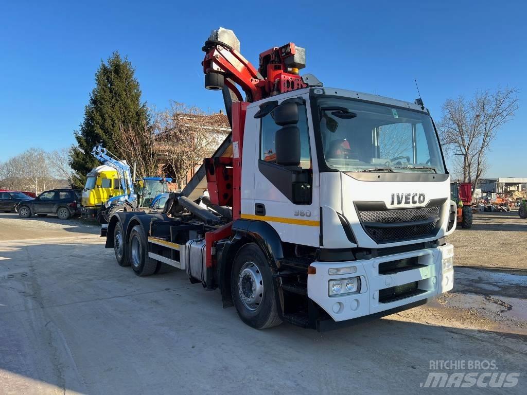 Iveco Stralis-360 Lanový nosič kontajnerov