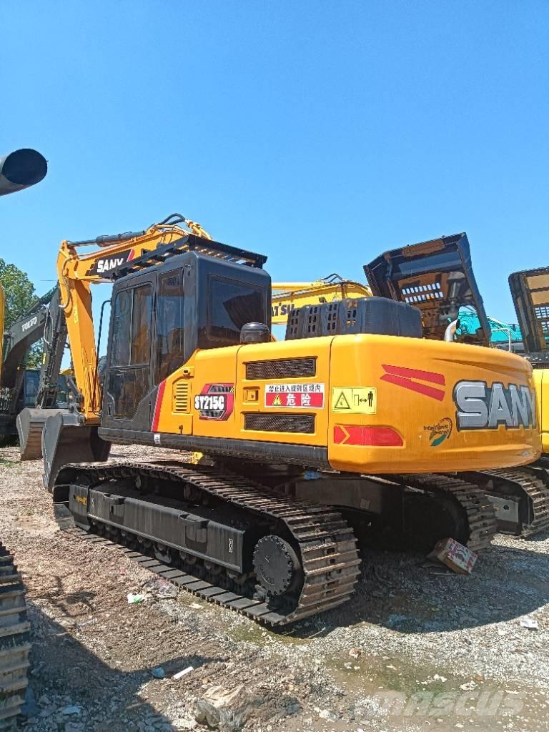 Sany SY 215 C Pásové rýpadlá