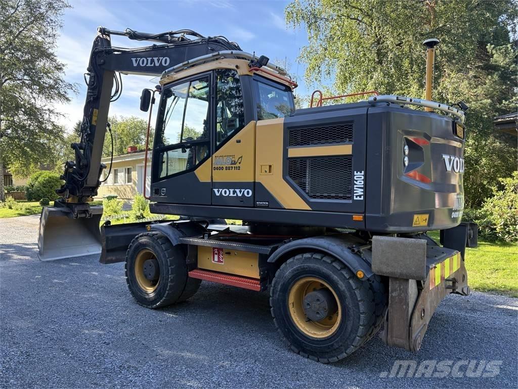Volvo EW160E Kolesové rýpadlá