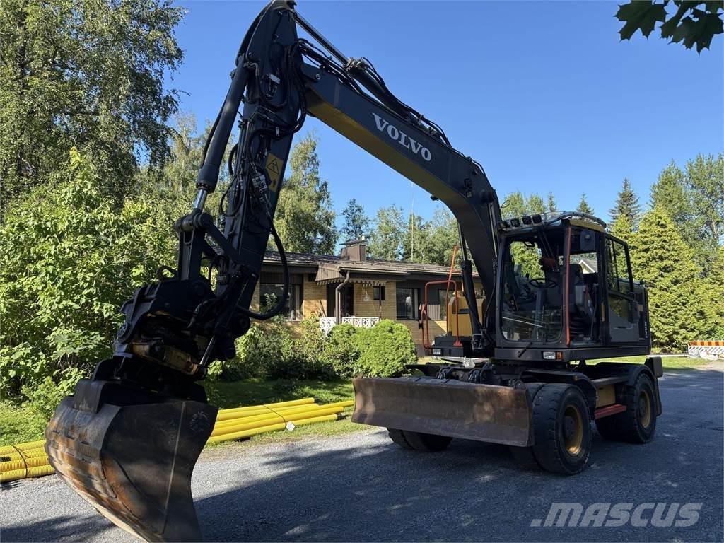 Volvo EW160E Kolesové rýpadlá