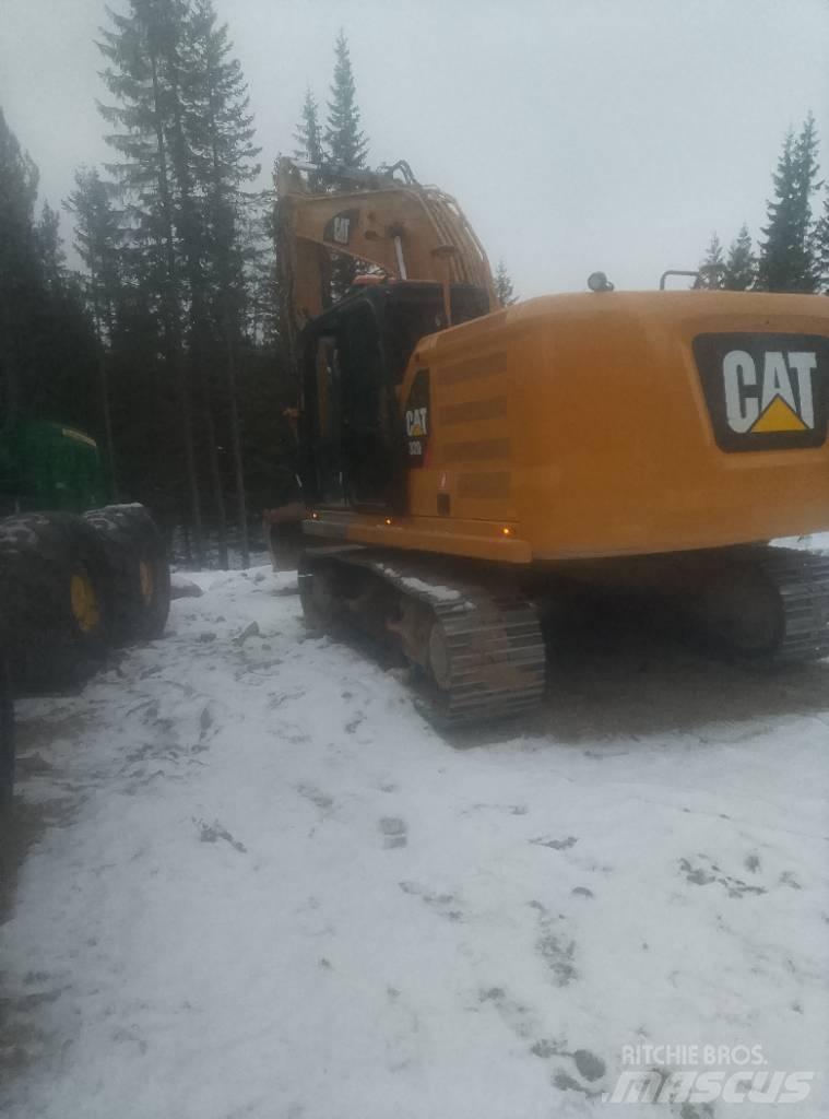 CAT 320 Pásové rýpadlá