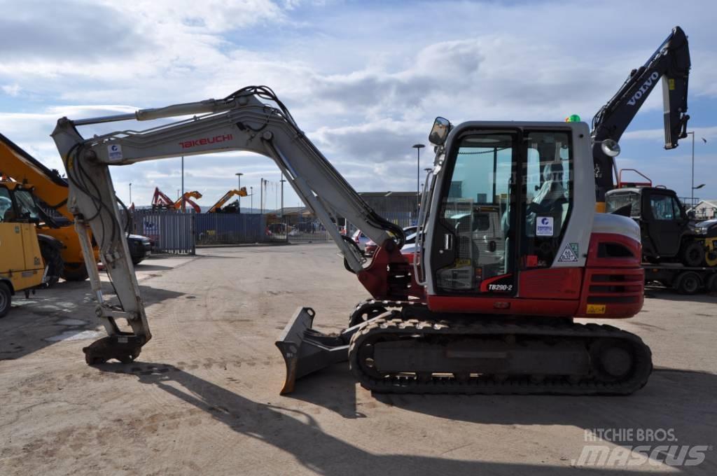 Takeuchi TB290-2 Midi rýpadlá 7 t - 12 t