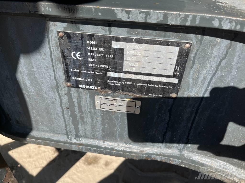 Komatsu PW 140-7 Kolesové rýpadlá
