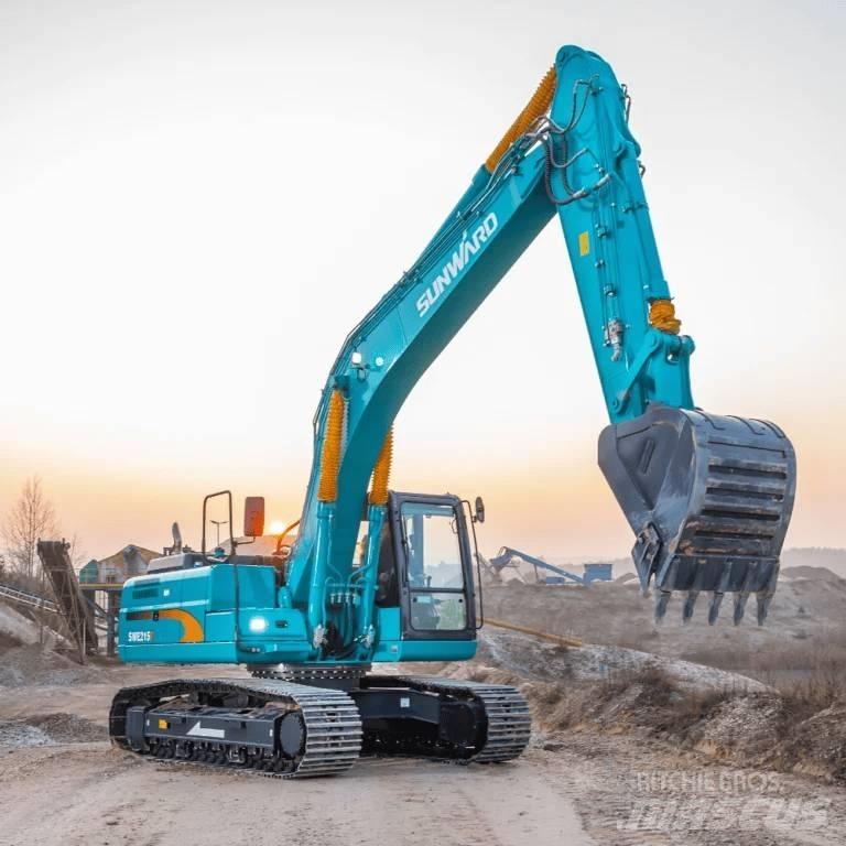 Sunward SWE 215 F 5A Pásové rýpadlá