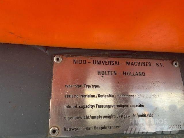 Nido SN180 12V-EPZ-S Snežné pluhy, predné snežné radlice