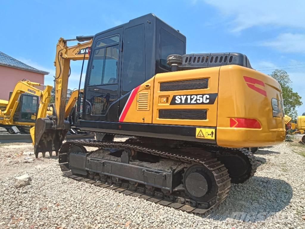 Sany 125 Pásové rýpadlá