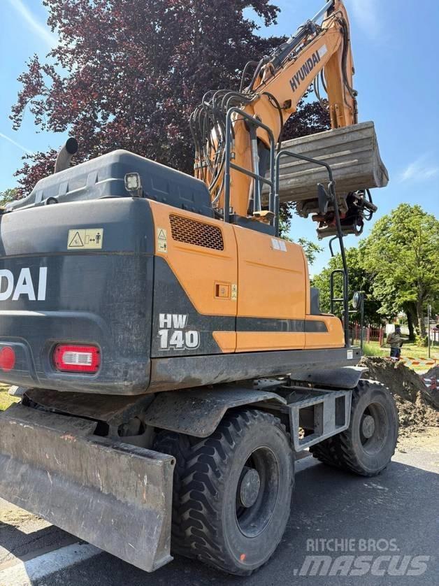Hyundai HW 140 Kolesové rýpadlá