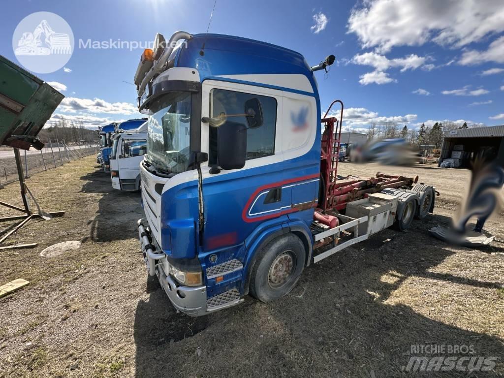 Scania R 470 LB Hákový nosič kontajnerov