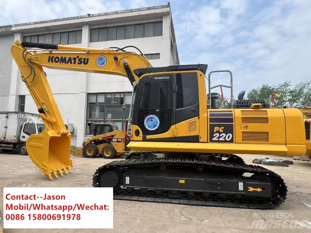 Komatsu PC 220 Pásové rýpadlá