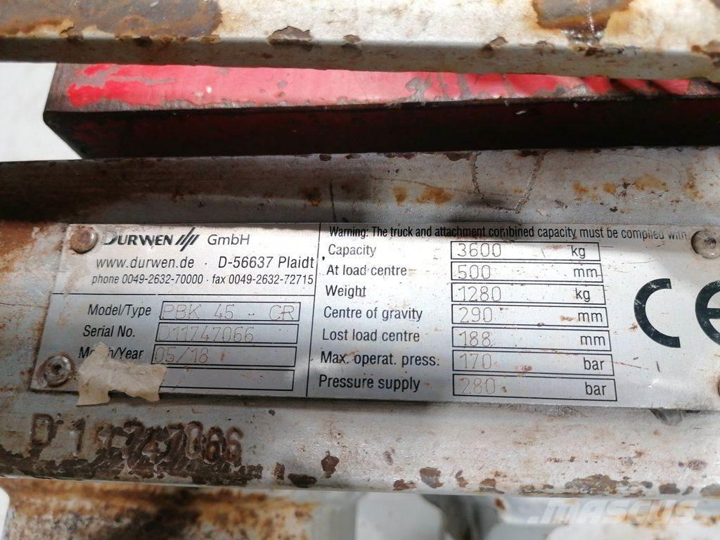 Durwen PBK 45 - CR Čeľuste na balíky