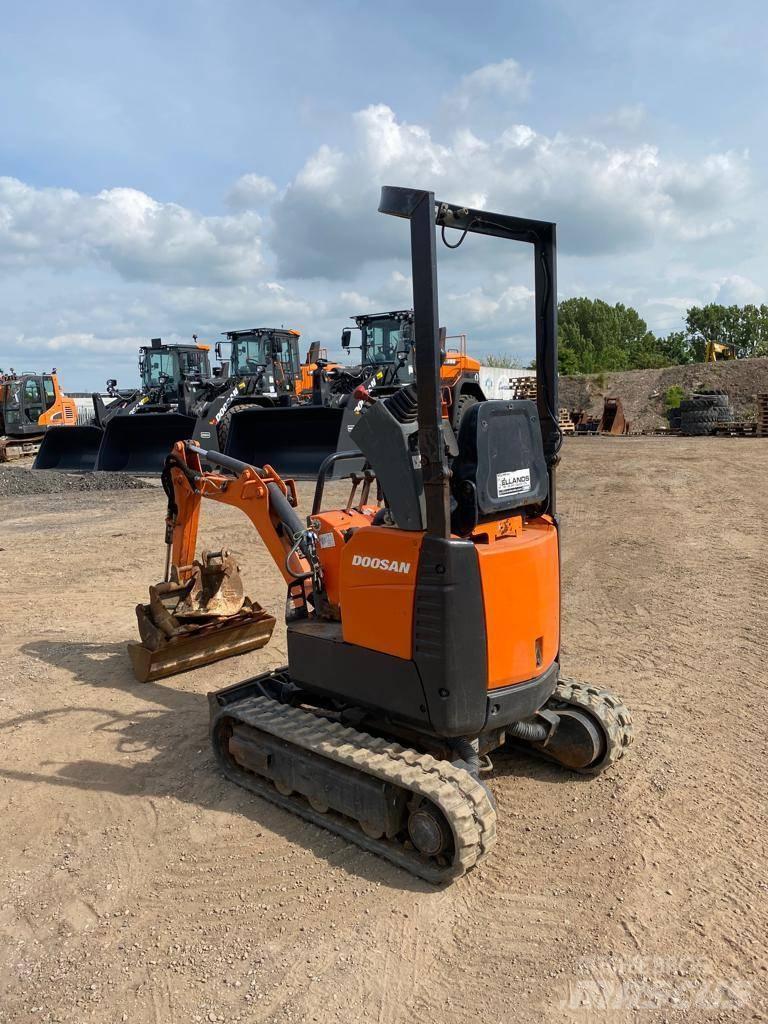 Doosan DX 10 Z Mini rýpadlá < 7t