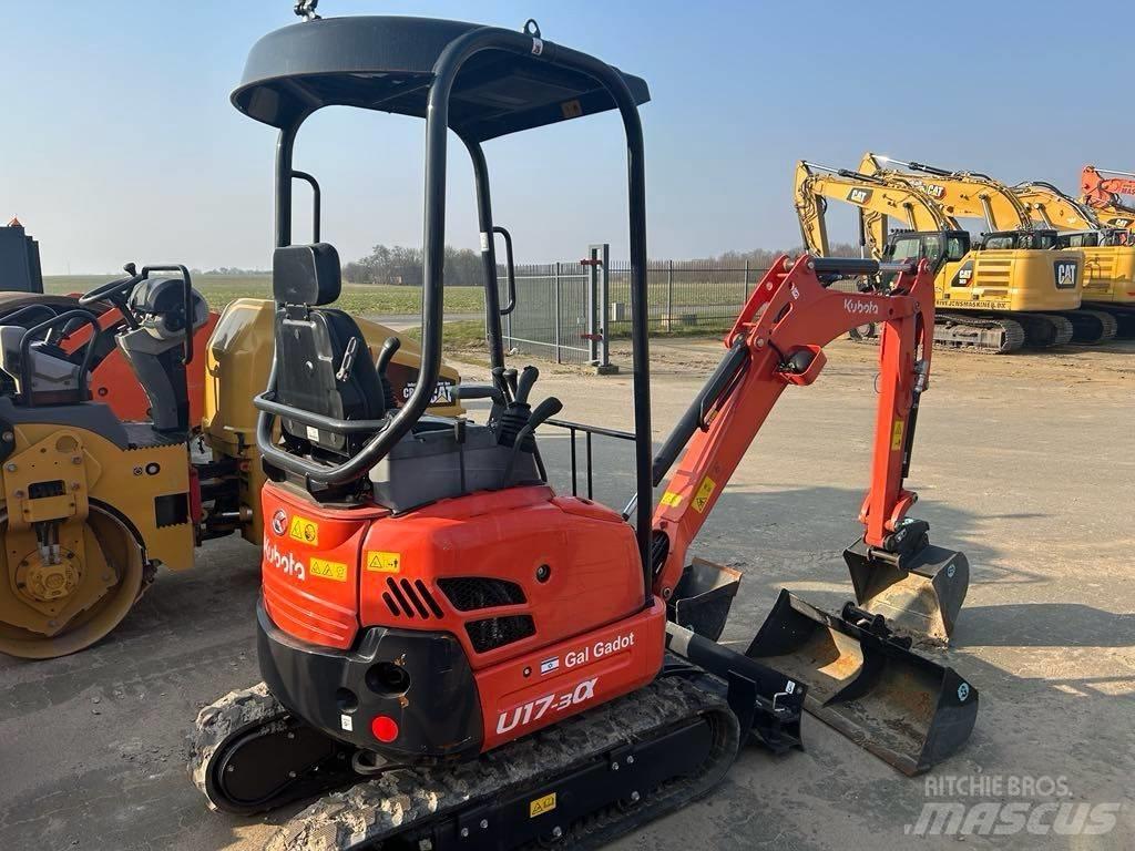 Kubota U 17-3 Mini rýpadlá < 7t