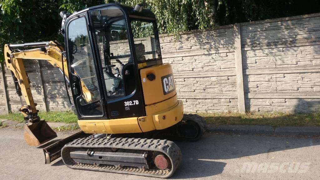 CAT 302.7 D Midi rýpadlá 7 t - 12 t