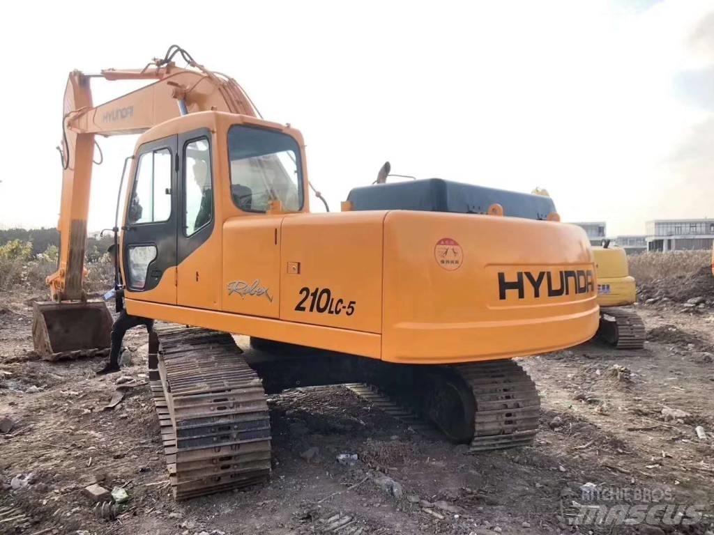 Hyundai 210-5 Pásové rýpadlá