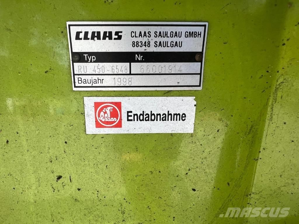 CLAAS RU 450 Samochodné kosačky