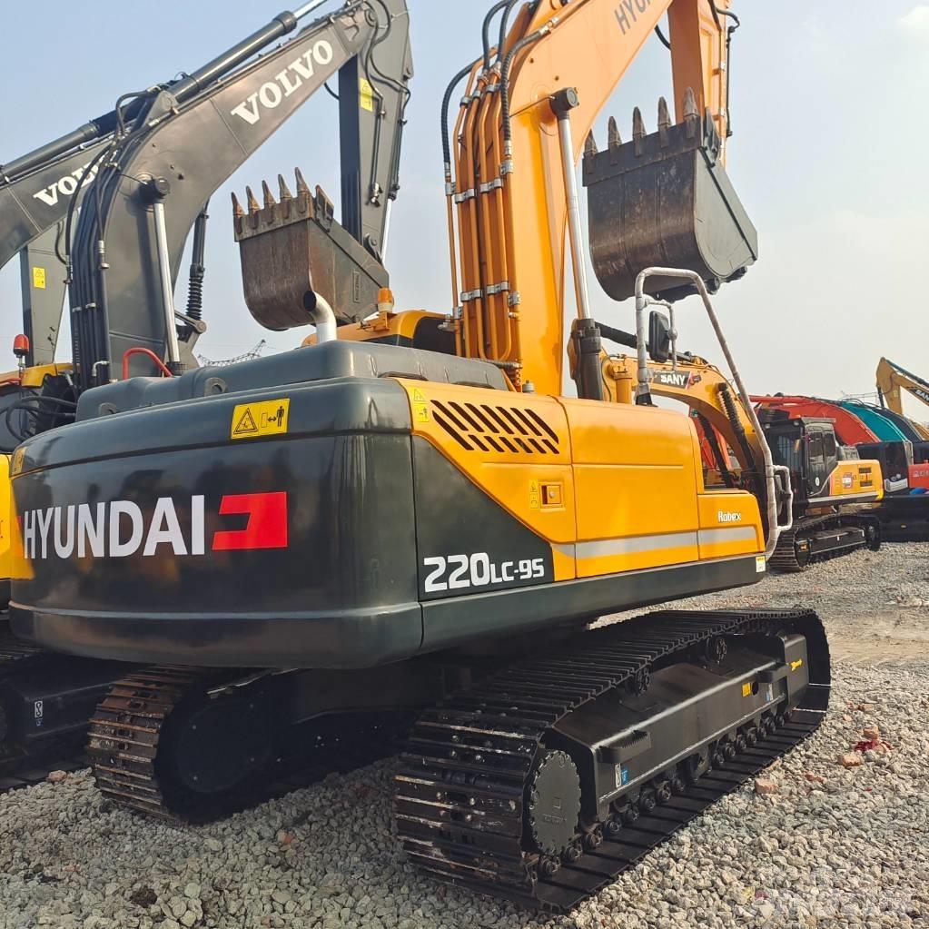 Hyundai R220LC-9S Pásové rýpadlá