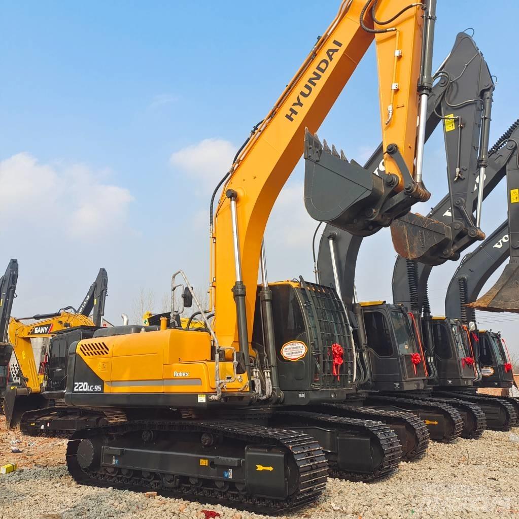 Hyundai R220LC-9S Pásové rýpadlá