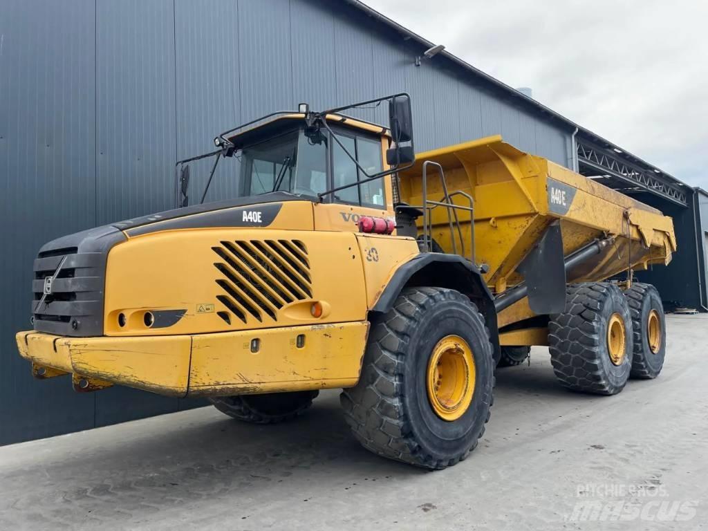 Volvo A40E Kĺbové nákladné autá