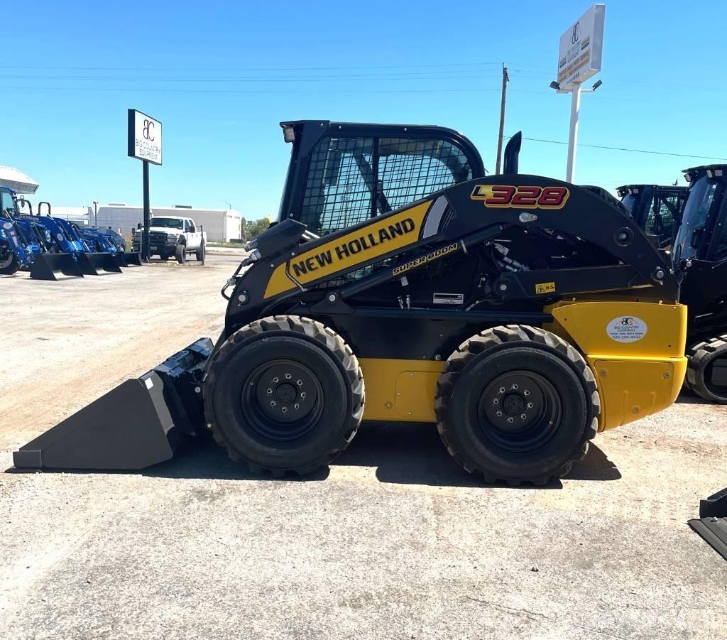 New Holland L328 Šmykom riadené nakladače