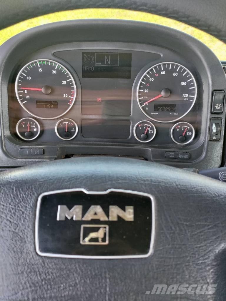 MAN TGL 12.240 Autožeriavy, hydraulické ruky