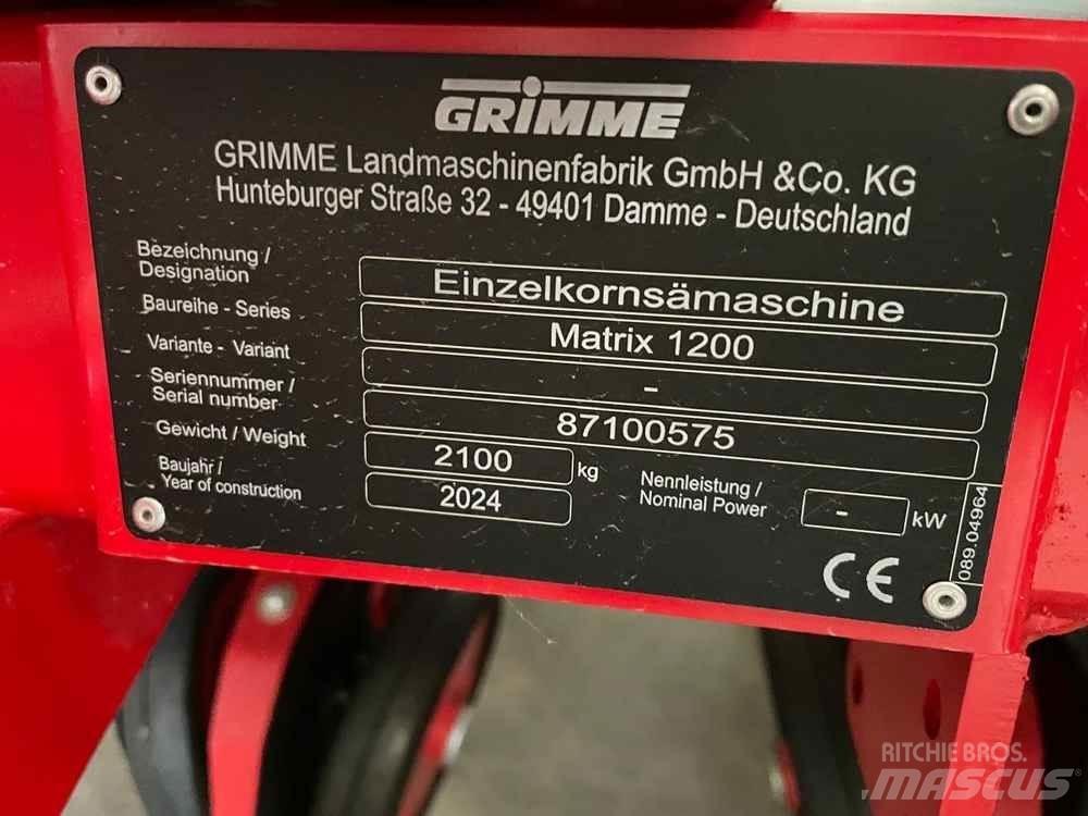 Grimme MATRIX 1200 Ďalšie poľnohospodárske stroje