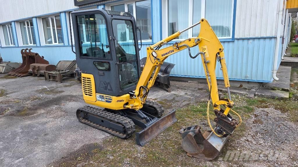 Komatsu PC 14 R Mini rýpadlá < 7t