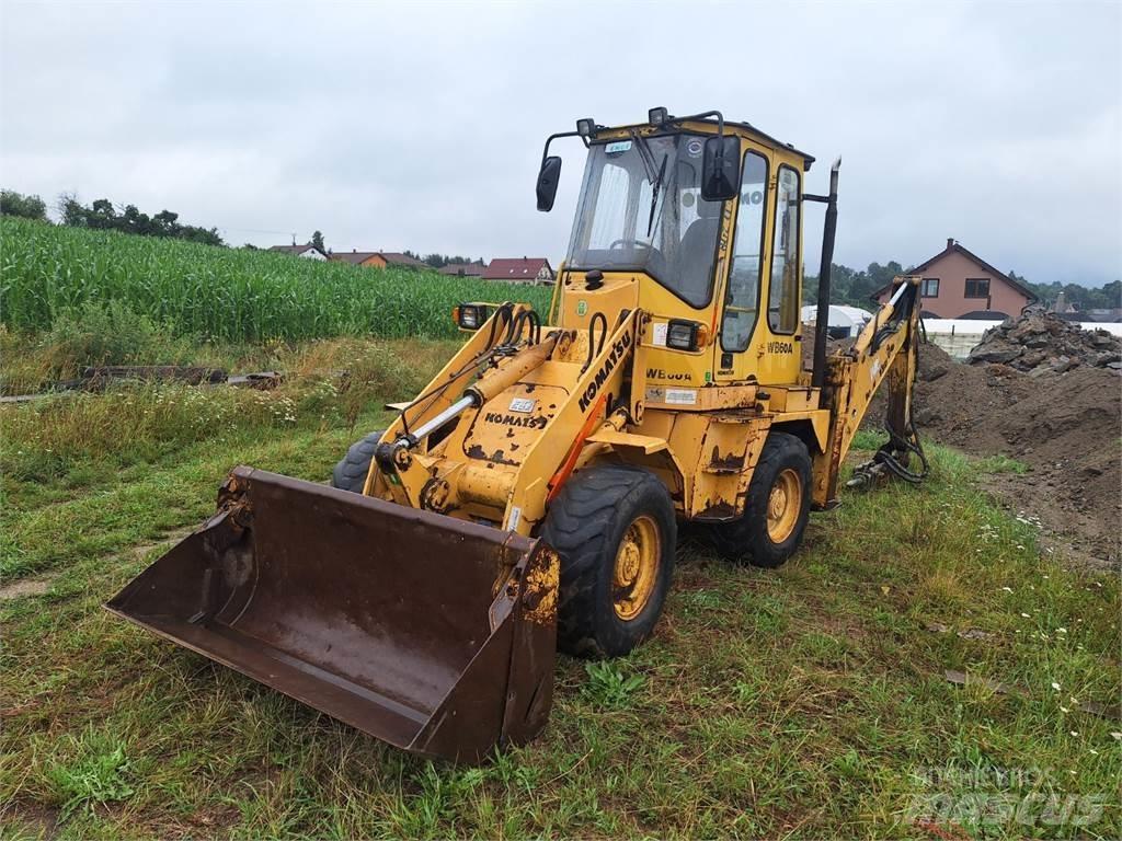 Komatsu WB60 A 4X4 Stavebníctvo - ostatné