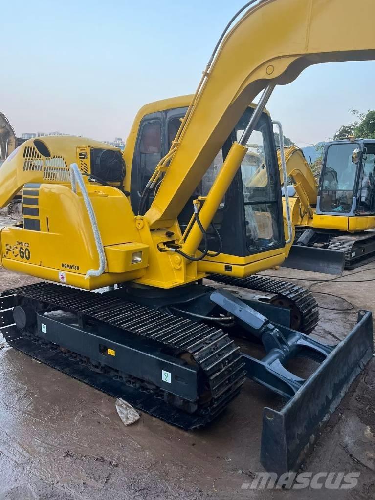 Komatsu PC 60-7 Pásové rýpadlá