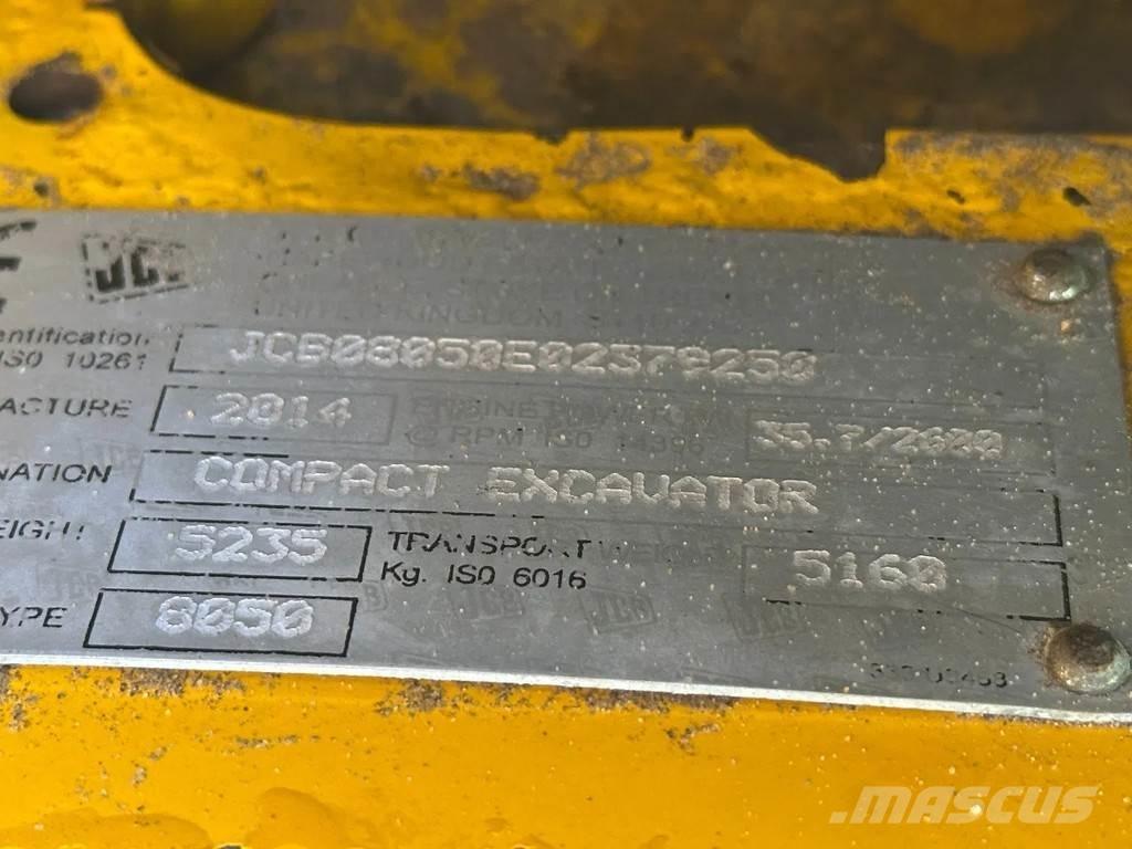 JCB 8050 Mini rýpadlá < 7t
