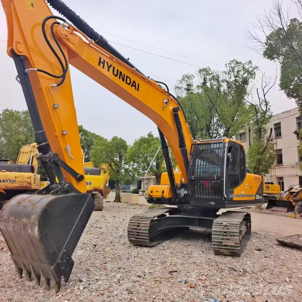 Hyundai 220 LC-9S Pásové rýpadlá