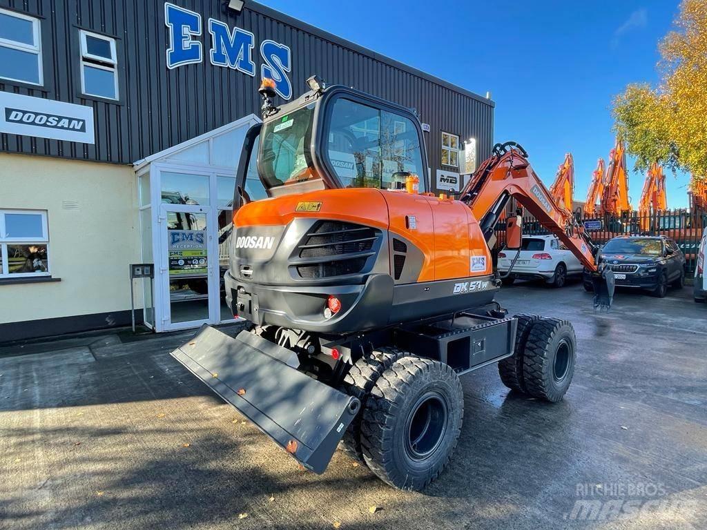 Doosan Dx57W-7 Kolesové rýpadlá
