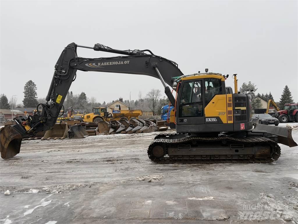 Volvo ECR 235 EL Pásové rýpadlá