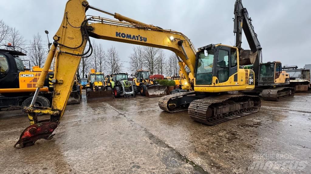 Komatsu PC 190 LC-8 Pásové rýpadlá