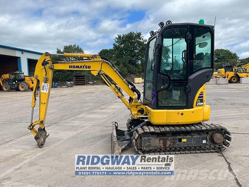 Komatsu PC 26 MR-5 Mini rýpadlá < 7t