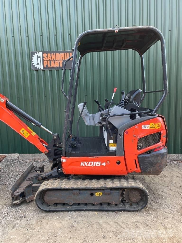 Kubota KX 016-4 Mini rýpadlá < 7t