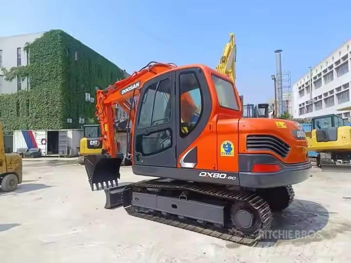 Doosan DX 80 - 9C Mini rýpadlá < 7t