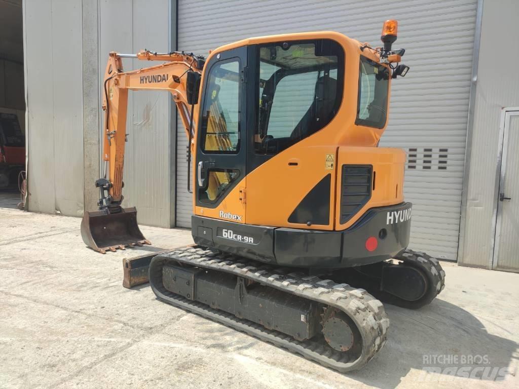Hyundai R60CR-9A Mini rýpadlá < 7t