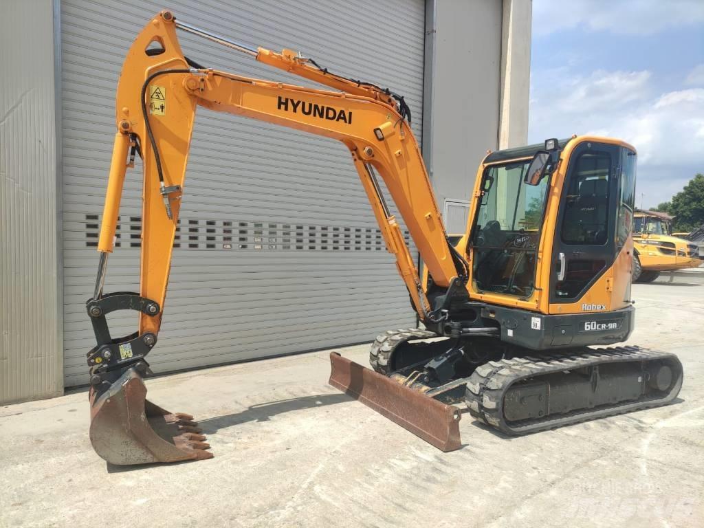 Hyundai R60CR-9A Mini rýpadlá < 7t