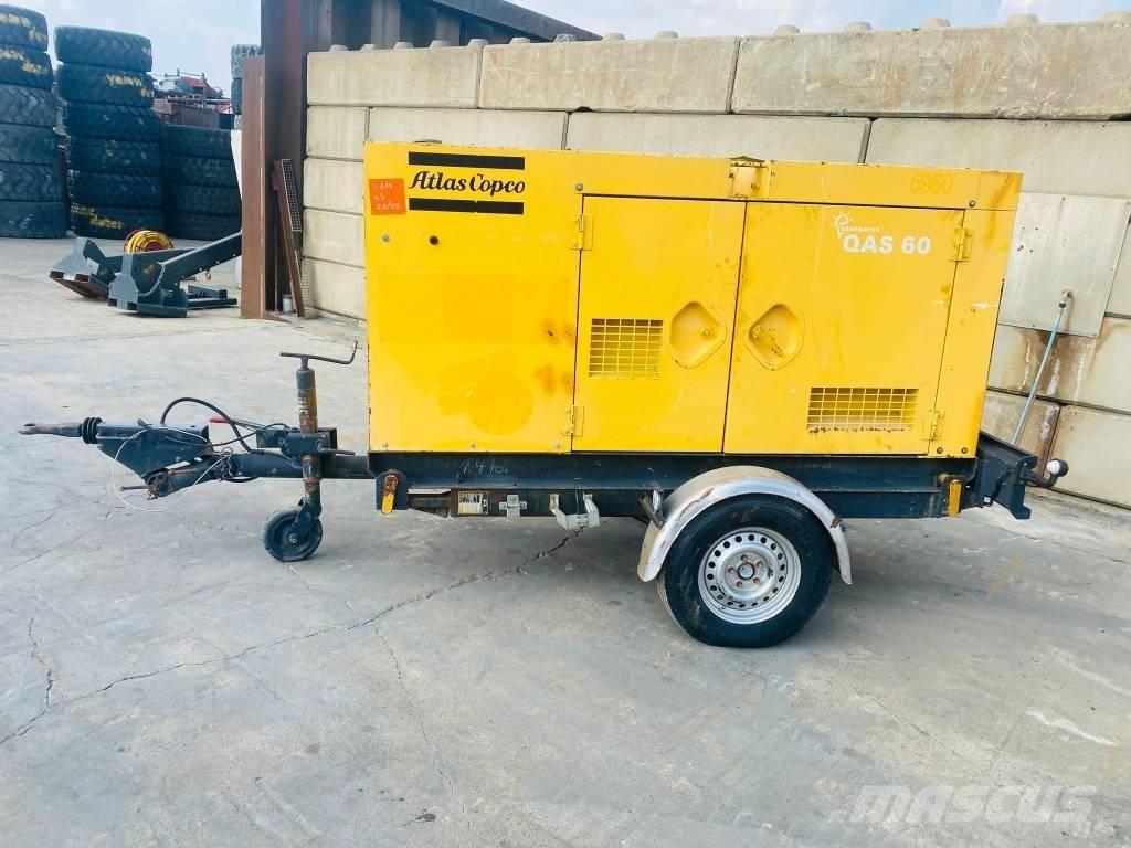 Atlas Copco QAS 60 Naftové generátory